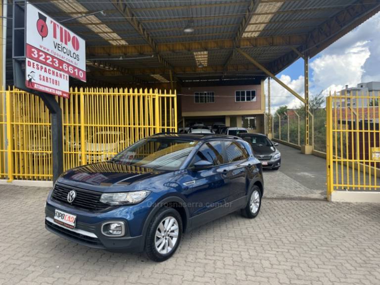 VOLKSWAGEN - T-CROSS - 2019/2020 - Azul - R$ 94.900,00